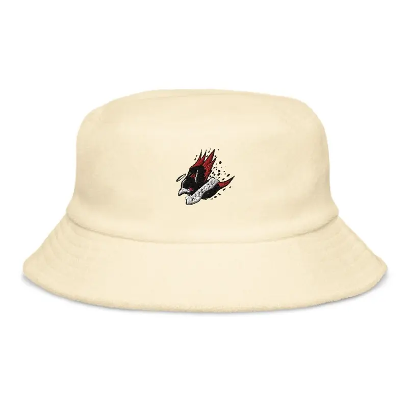 Reject Embroidered Bucket Hat 